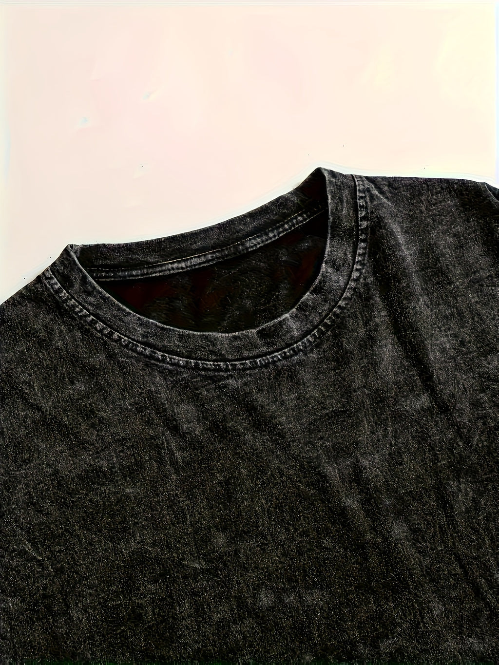 Men'S 100% Cotton Washed Casual T-Shirt with Vibrant Red Rose Print - Loose Fit, Round Neck, Short Sleeve, Summer Essential, Everyday Tshirt | Relaxed Fit Shirt | Durable Fabric, T Shirts