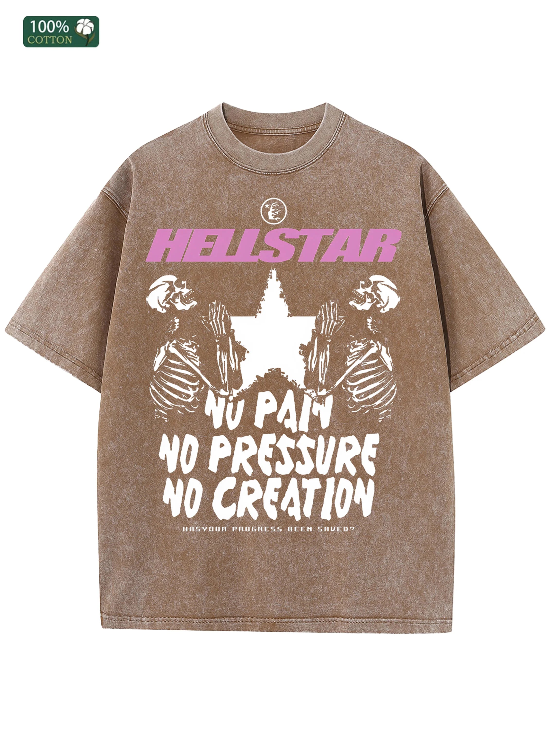 Premium Washed Cotton Retro US T Shirt for Men | Soft Touch | Festival Gift | Casual All-Match