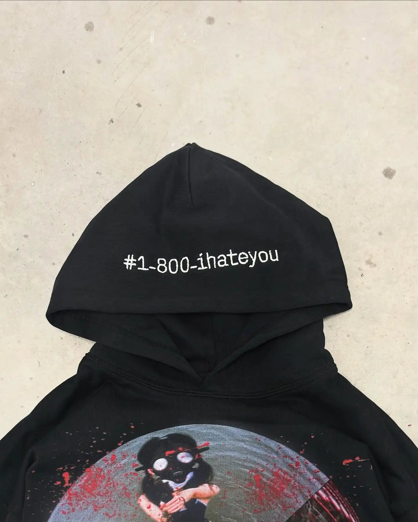 Harajuku Casual Letter Zip Oversized Hoodie Grunge Streetwear Gothic Sweatshirt Hoodies Women Tops Men Clothing Goth Y2k Clothes