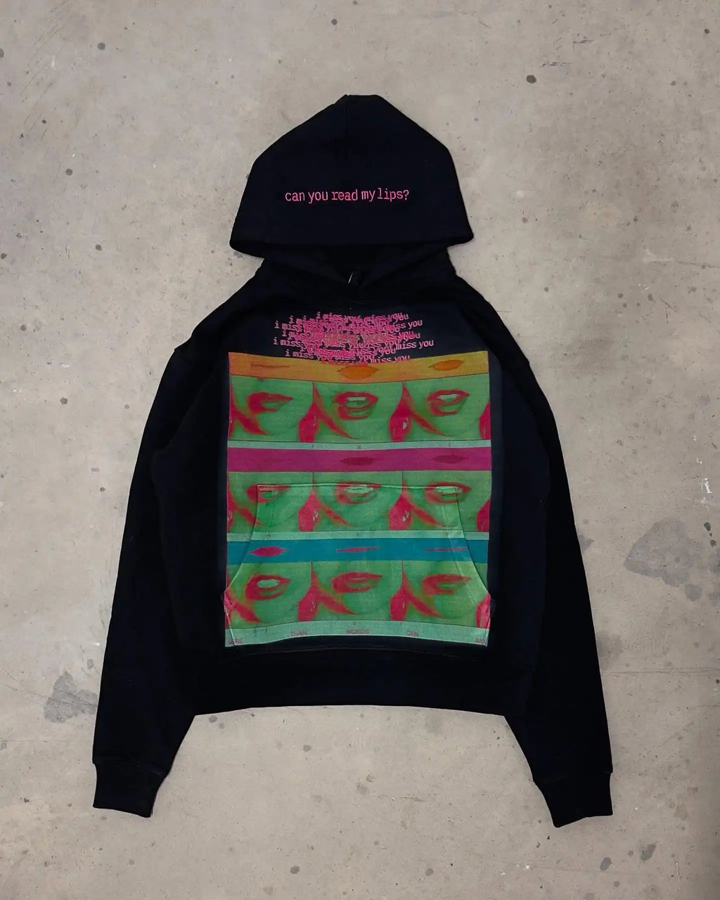 Harajuku Casual Letter Zip Oversized Hoodie Grunge Streetwear Gothic Sweatshirt Hoodies Women Tops Men Clothing Goth Y2k Clothes