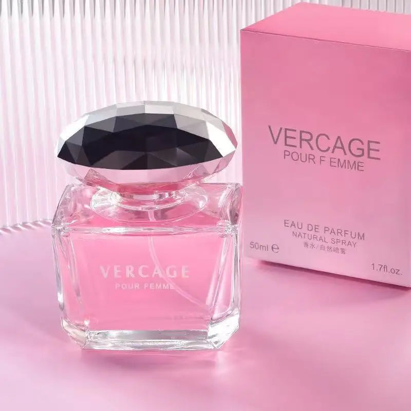 50ML Osmanthus Peony and Pomegranate Fragrance Perfume for Women Crystal Diamond Series Light and Elegant Scent Parfum