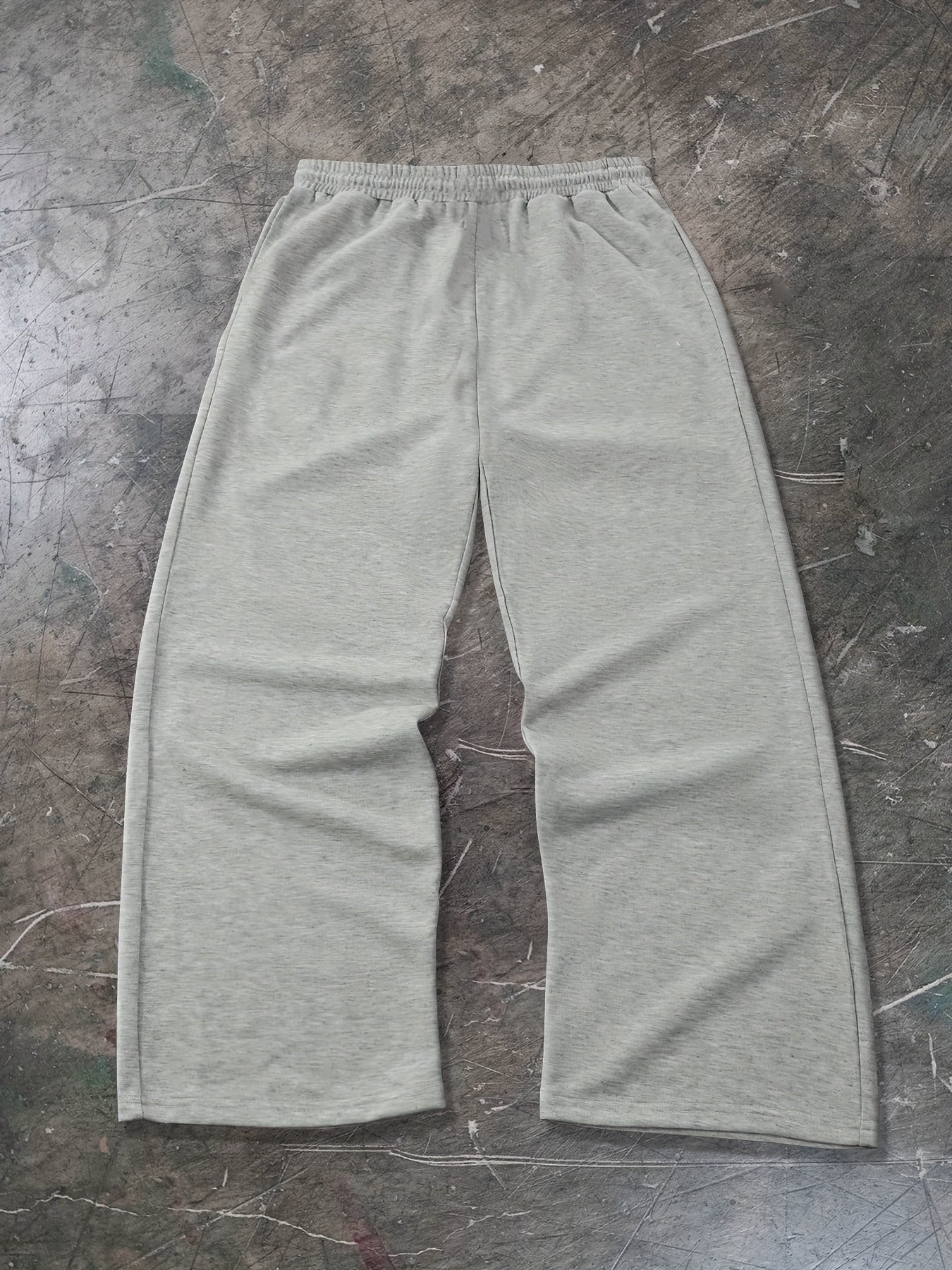 Men's Autumn/Winter Drawstring Loose Sweatpants with Letter Print, Casual Long Pants for Daily Wear, Trendy Graphic Design, Straight-Leg Sweatpants for a Fashionable Look