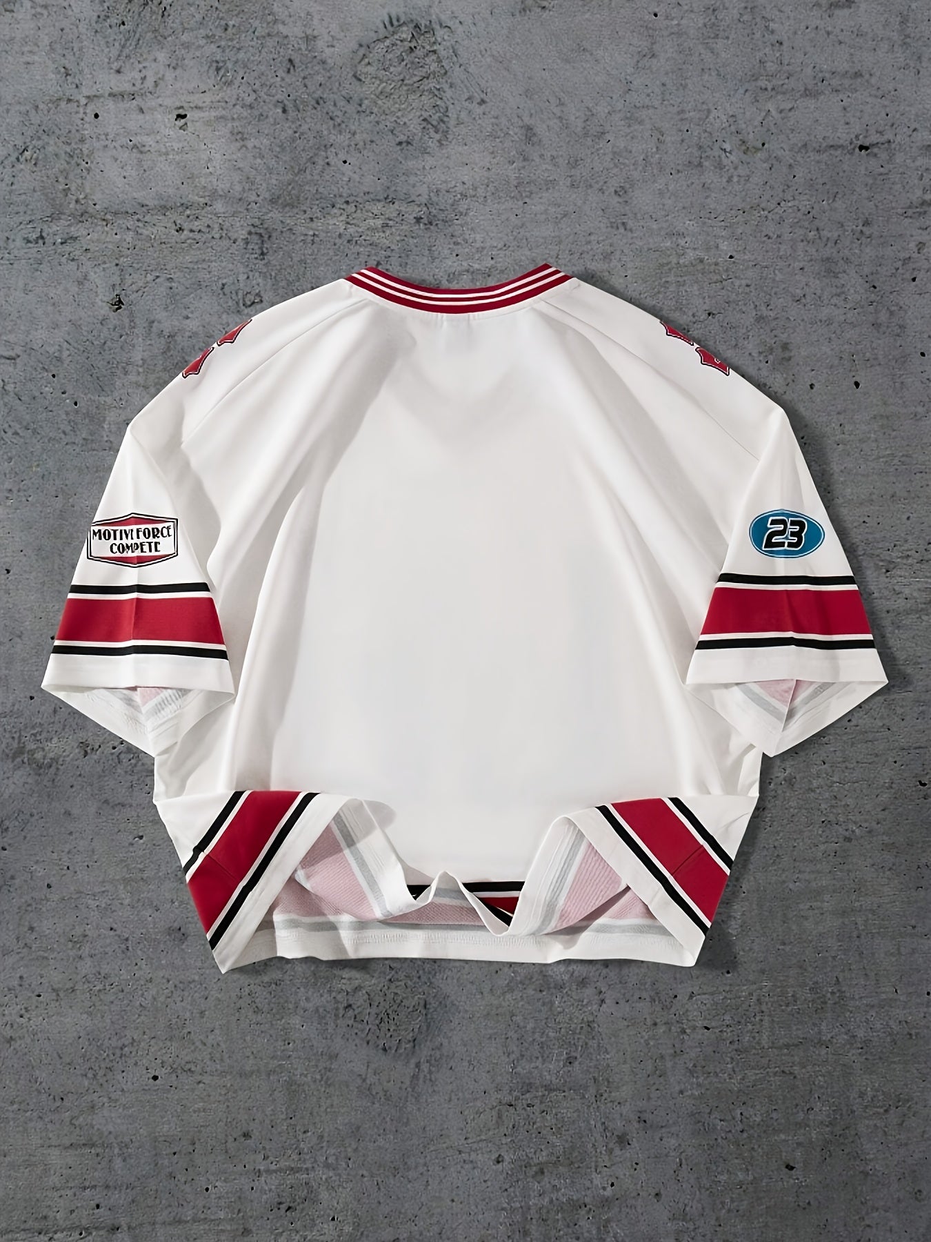 Men's Floral & Letter Print T-Shirt - Casual Crew Neck, Short Sleeve, Breathable Polyester - Perfect for Summer Outdoor Activities