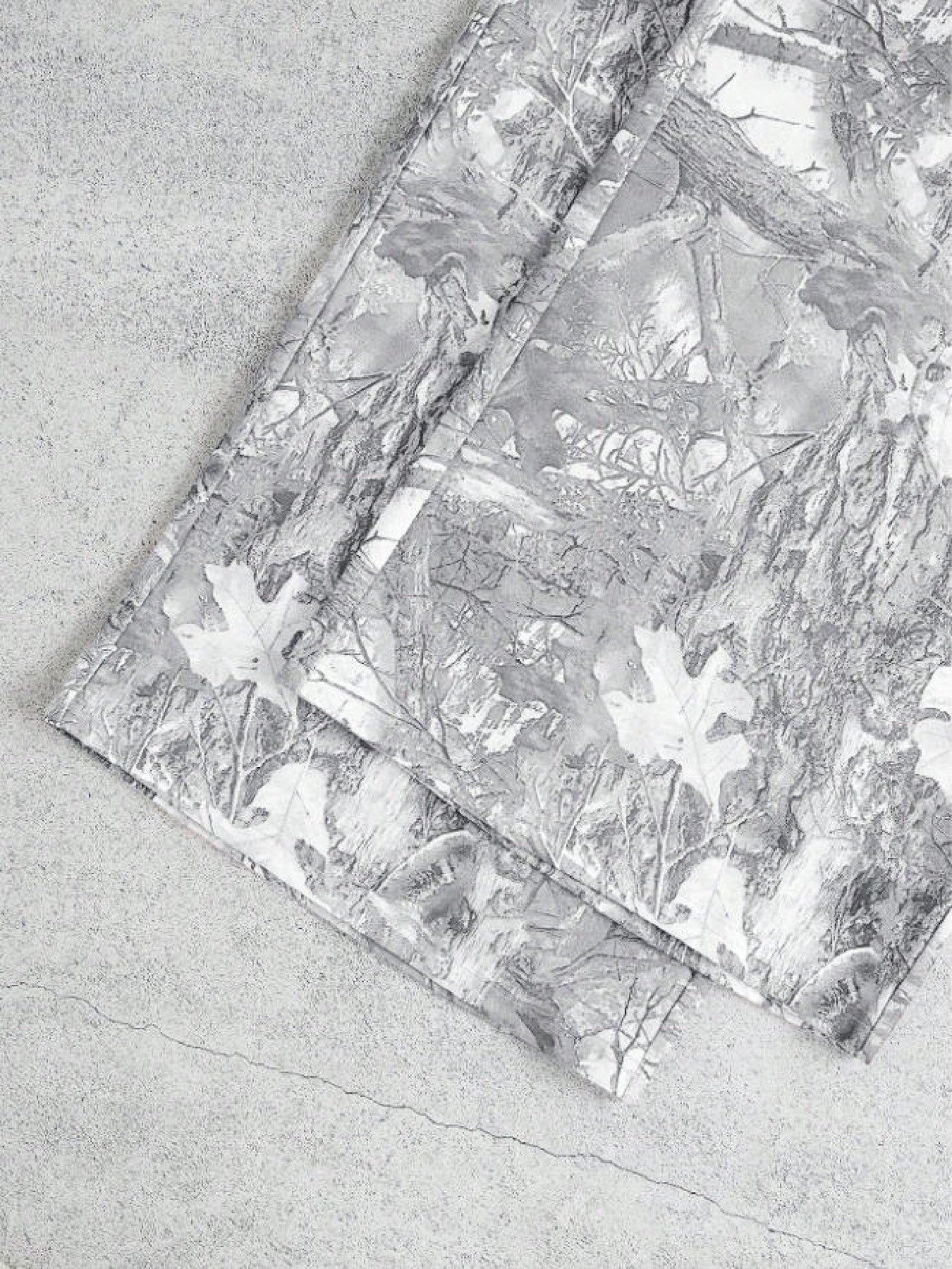 Men's Casual Snowflake Print Pants - Light Grey Winter-Ready Trousers with Elastic Waist & Drawstring, Machine Washable Durable Fabric for Everyday & Festive Occasions (Regular Fit)