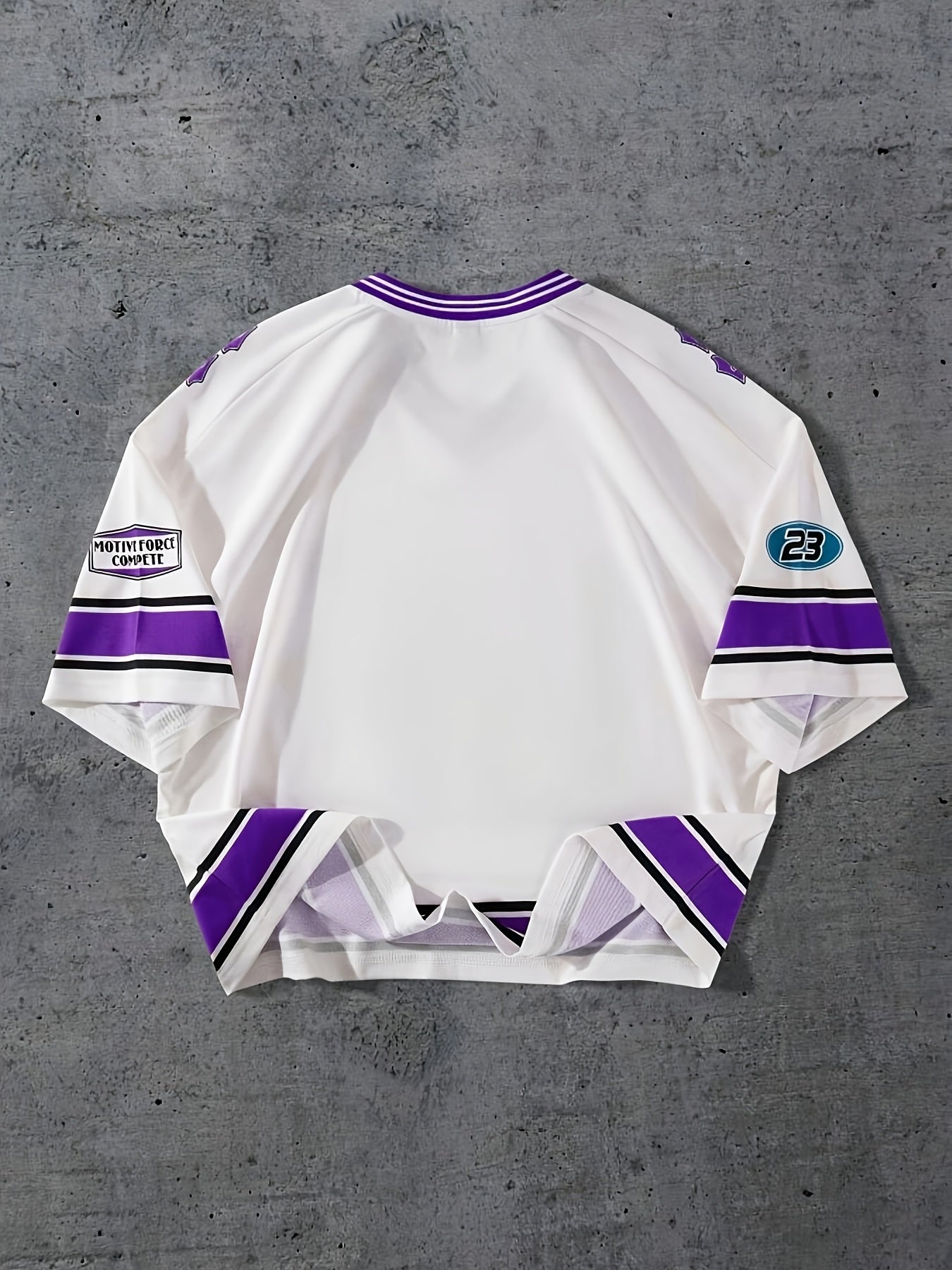 Men's Floral & Letter Print T-Shirt - Casual Crew Neck, Short Sleeve, Breathable Polyester - Perfect for Summer Outdoor Activities